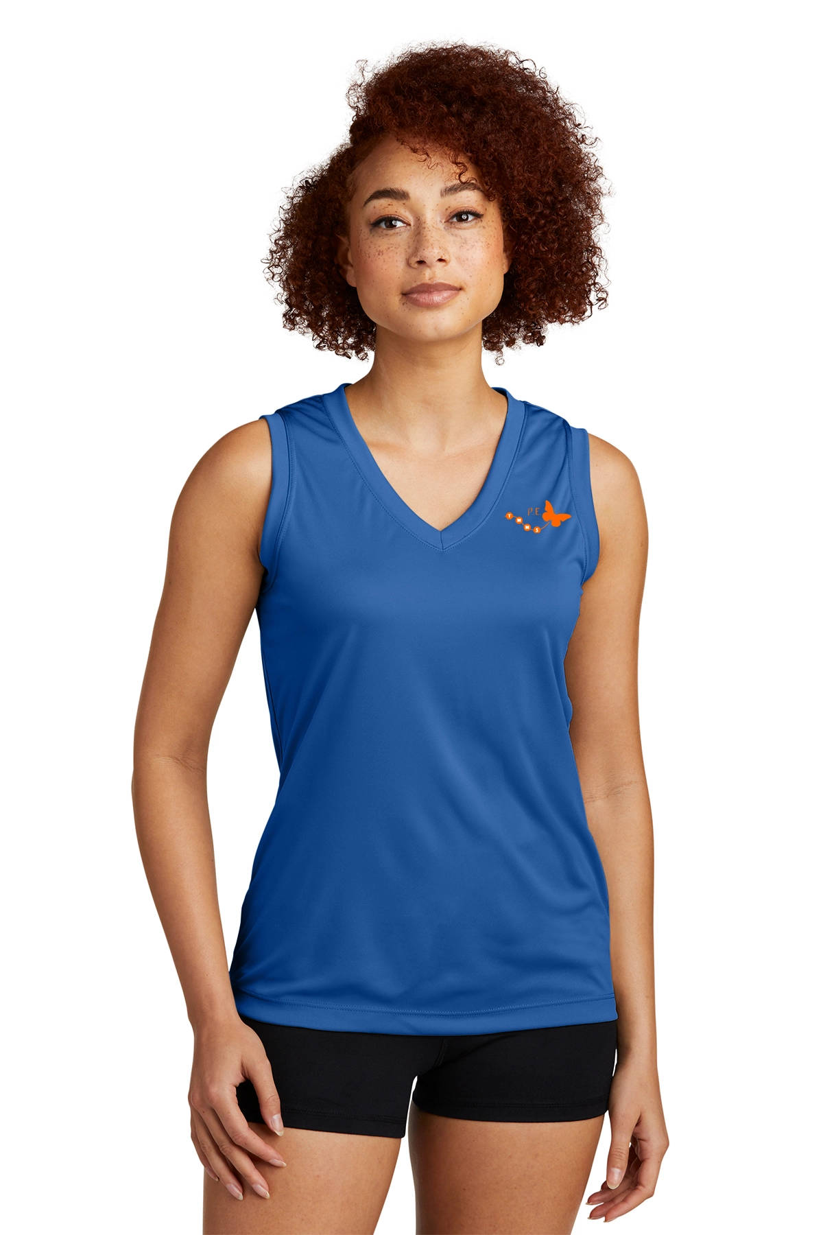 Sport-Tek Ladies Sleeveless PosiCharge Competitor V-Neck Tee LST352