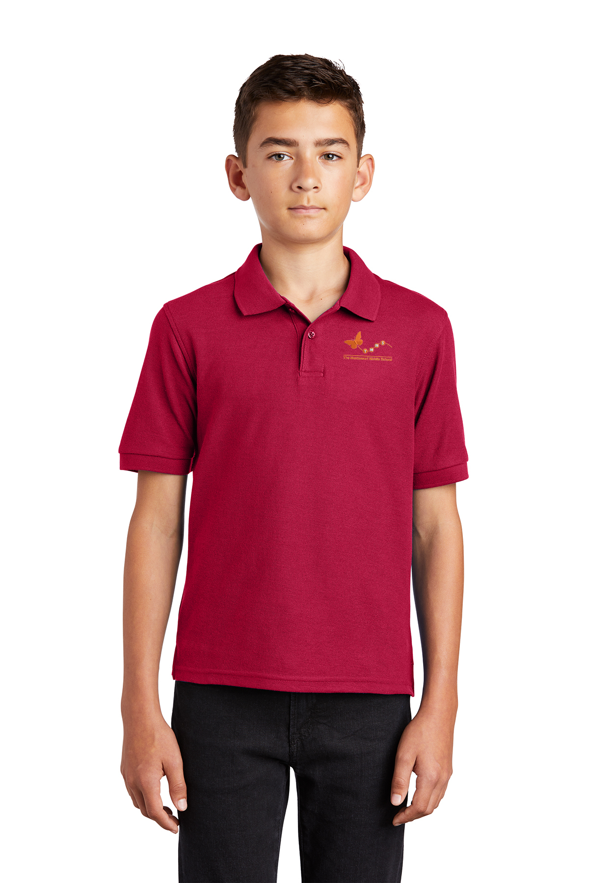 Port Authority Youth Silk Touch Polo Y500